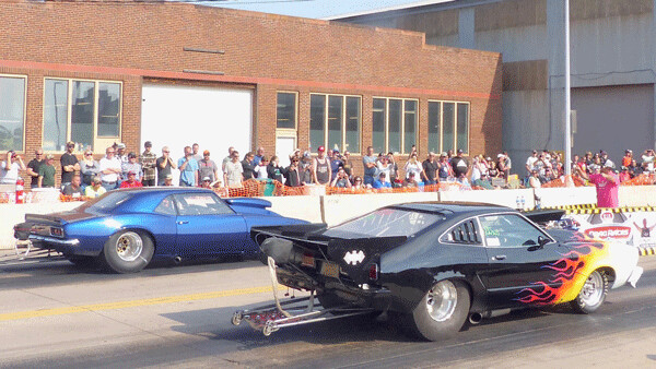 The hottest performers ran in Wild Street class, which was won by Troy Bednarz of Nowthen, Mn., in a 1967 Camaro. Photo credit: John Gilbert