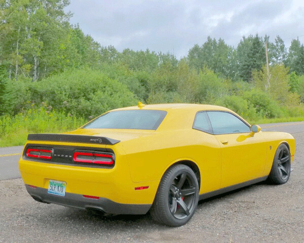 Styling conceals the somewhat spacious trunk and livable rear seat room of the future-retro Challenger. Photo credit: John Gilbert