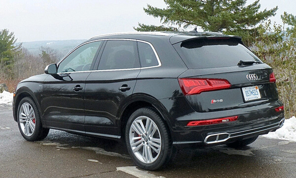 Lower and sleeker body belies the fact that the SQ5 is enlarged for 2018. Photo credit: John Gilbert