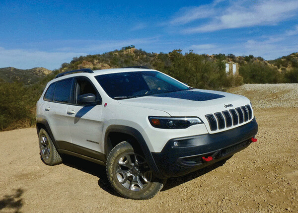 The most-capable Cherokee - though not most expensive - is the Trailhawk. Photo credit: John Gilbert