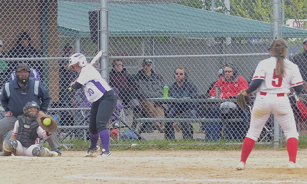 Samantha Pederson, current North Branch and future UMD star pitcher, faced her final inning against Cloquet to complete an 11-1 victory for the Vikings first 7AAA title. Photo credit: John Gilbert