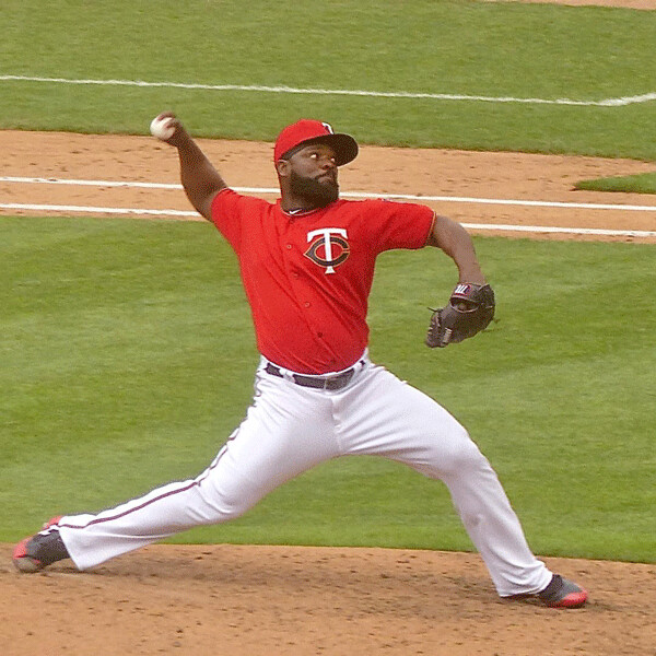 Twins closer Fernando Rodney struck out the side for his 15th straight save. Photo credit: John Gilbert