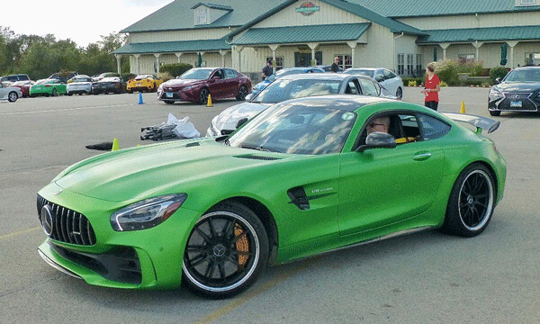 Mercedes AMG-GT Coupe tops $100,000, with turbo power. Photo credit: John Gilbert