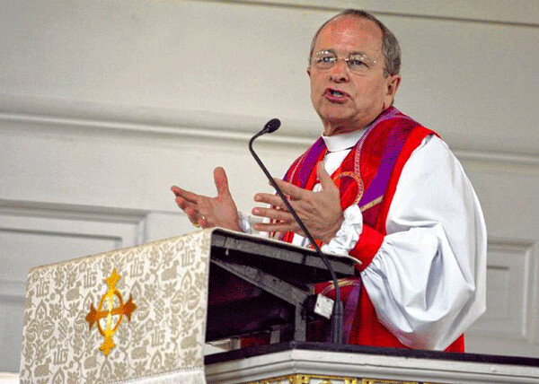 Bishop Gene Robinson, the first openly gay bishop in the Episcopal Church