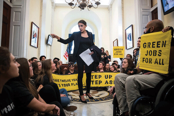 Congresswoman Alexandria Ocasio-Cortez is pushing for the creation of a new House Select Committee on a Green New Deal to detail a “national, industrial, economic mobilization plan capable of making the U.S. economy ‘carbon neutral’ while promoting ‘economic and environmental justice and equality’.”
