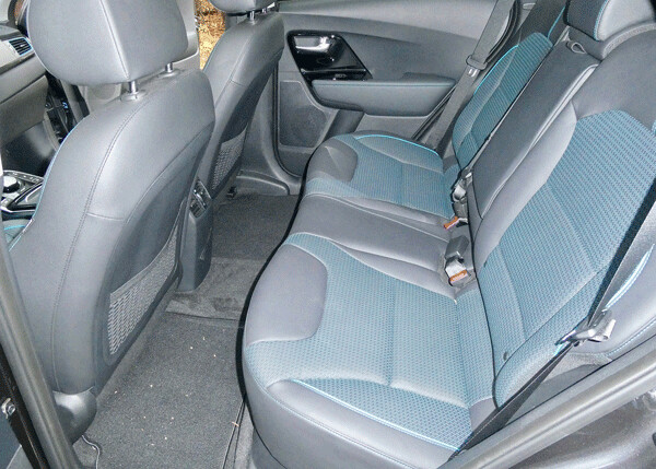 Along with adequate storage, the rear seat head and legroom is easily adequate. Photo credit: John Gilbert