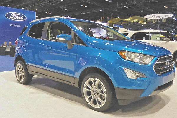 The EcoSport is a new Ford smaller-than-Escape crossover. Photo credit: John Gilbert