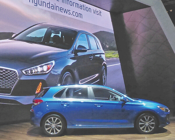Compact Hyundai Elantra adds a sporty GT hatchback, with 53 percent high-strength steel. Photo credit: John Gilbert