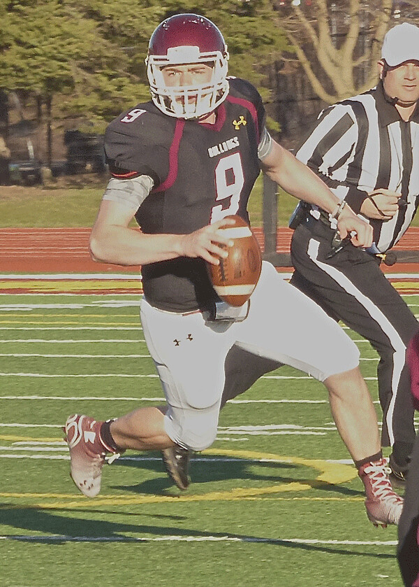 John Larson is another freshman quarterback candidate.Photo credit: John Gilber