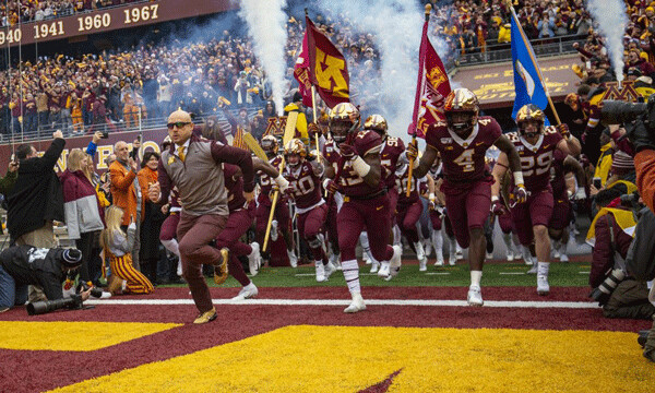 GOPHERS Football takes the field to  battle Penn State
