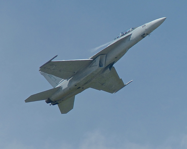 F-18 Hornet. Photo credit: John Gilbert