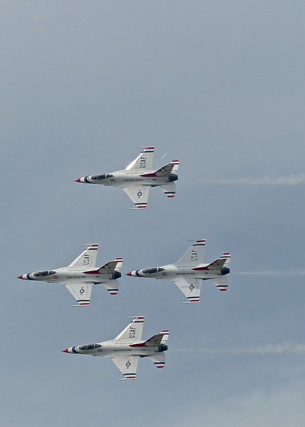 Thunderbirds - precision. Photo credit: John Gilbert